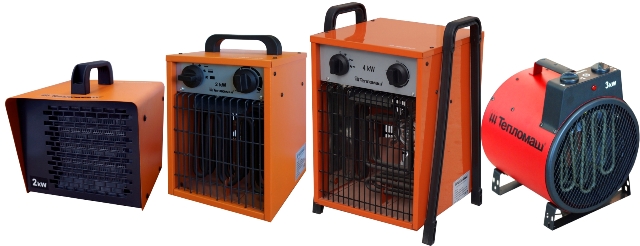 Тепломаш Тепловые пушки малой мощности 2-6 кВТ 